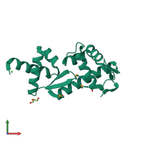 3D model of 2vxz from PDBe