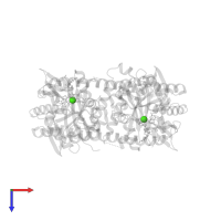 CALCIUM ION in PDB entry 2w27, assembly 1, top view.