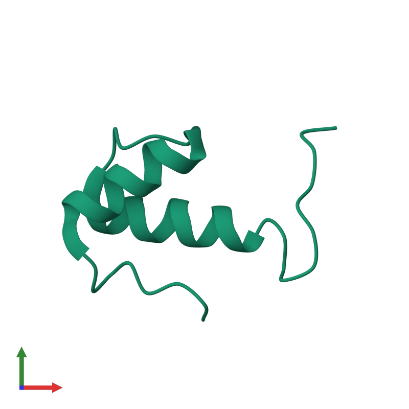 <div class='caption-body'>PDB entry 2wqg contains 1 copy of PROTEIN THO1 in assembly 1. This protein is highlighted and viewed from the front.</div>