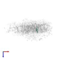 1,2-DISTEAROYL-MONOGALACTOSYL-DIGLYCERIDE in PDB entry 2wse, assembly 1, top view.