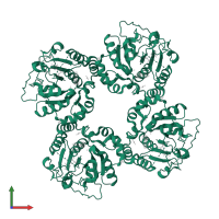 Alpha-2,3/8-sialyltransferase in PDB entry 2x61, assembly 1, front view.