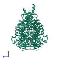 Amine oxidase [flavin-containing] B in PDB entry 2xcg, assembly 1, side view.