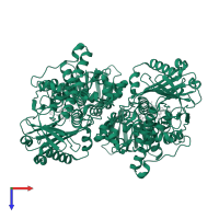 Amine oxidase [flavin-containing] B in PDB entry 2xcg, assembly 1, top view.