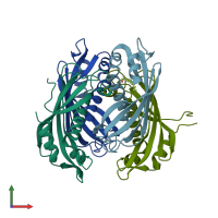 3D model of 2xem from PDBe