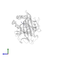 UNCHARACTERIZED PROTEIN in PDB entry 2xfx, assembly 1, side view.