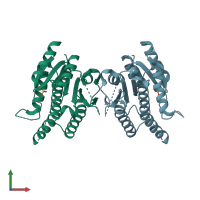 3D model of 2xox from PDBe