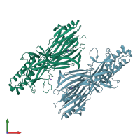 3D model of 2xtl from PDBe