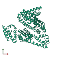 Albumin in PDB entry 2xw0, assembly 1, front view.