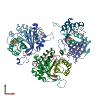 3D model of 2xzw from PDBe