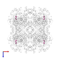 GLYCEROL in PDB entry 2y1k, assembly 1, top view.