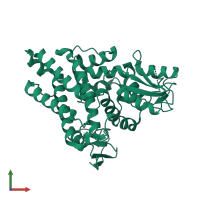 E3 ubiquitin-protein ligase CBL in PDB entry 2y1m, assembly 1, front view.