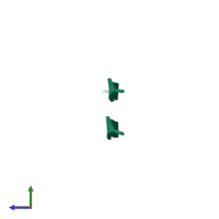 P3(40) in PDB entry 2y3k, assembly 1, side view.