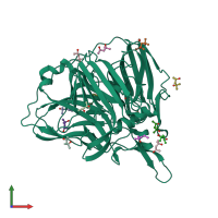 3D model of 2yaf from PDBe