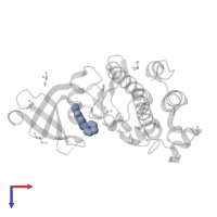 2-(CARBAMOYLAMINO)-5-PHENYL-N-[(3S)-PIPERIDIN-3-YL]THIOPHENE-3-CARBOXAMIDE in PDB entry 2ydk, assembly 1, top view.