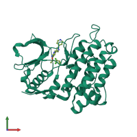 3D model of 2yfx from PDBe