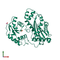 3D model of 2yha from PDBe