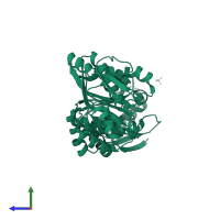tRNA (guanine(26)-N(2))-dimethyltransferase in PDB entry 2ytz, assembly 2, side view.