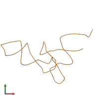 PDB entry 2z9q coloured by chain, front view.