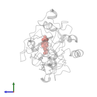 Modified residue TYS in PDB entry 2zfp, assembly 1, side view.