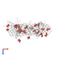 Modified residue MSE in PDB entry 3a1j, assembly 1, top view.