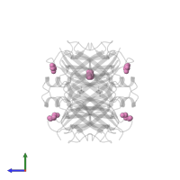 GLYCEROL in PDB entry 3a4d, assembly 1, side view.