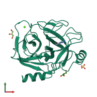 3D model of 3a8a from PDBe