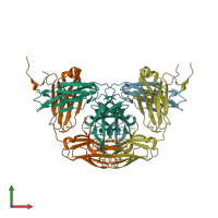 3D model of 3aaz from PDBe