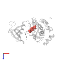 Modified residue PTR in PDB entry 3ad4, assembly 1, top view.