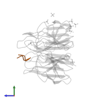 Sequestosome-1 in PDB entry 3ade, assembly 1, side view.