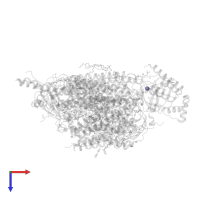 ZINC ION in PDB entry 3ag3, assembly 1, top view.