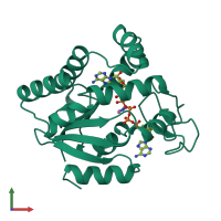 3D model of 3aky from PDBe