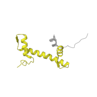 The deposited structure of PDB entry 3an2 contains 2 copies of Pfam domain PF00125 (Core histone H2A/H2B/H3/H4) in Histone H2A type 1-B/E. Showing 1 copy in chain G.