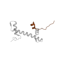 The deposited structure of PDB entry 3an2 contains 2 copies of Pfam domain PF16211 (C-terminus of histone H2A) in Histone H2A type 1-B/E. Showing 1 copy in chain G.