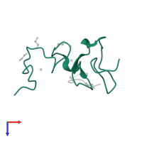 E3 ubiquitin-protein ligase UHRF1 in PDB entry 3asl, assembly 1, top view.