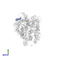 4-(2-HYDROXYETHYL)-1-PIPERAZINE ETHANESULFONIC ACID in PDB entry 3ayf, assembly 1, side view.