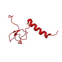 The deposited structure of PDB entry 3b0a contains 2 copies of CATH domain 2.30.30.380 (SH3 type barrels.) in RanBP-type and C3HC4-type zinc finger-containing protein 1. Showing 1 copy in chain D [auth E].