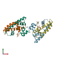 3D model of 3b0d from PDBe