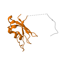 The deposited structure of PDB entry 3beg contains 1 copy of CATH domain 3.30.70.330 (Alpha-Beta Plaits) in Serine/arginine-rich splicing factor 1. Showing 1 copy in chain B.