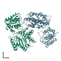 3D model of 3bit from PDBe