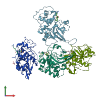 3D model of 3bpf from PDBe