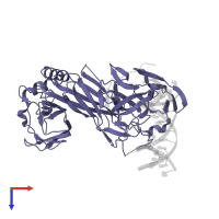 Lin-12 and glp-1 phenotype protein 1, isoform a in PDB entry 3brf, assembly 1, top view.