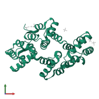 Annexin Gh1 in PDB entry 3brx, assembly 1, front view.