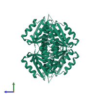 INT in PDB entry 3bvp, assembly 1, side view.