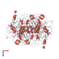 Modified residue MSE in PDB entry 3byq, assembly 1, top view.