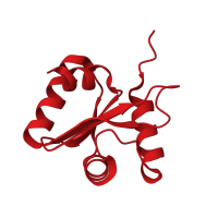 The deposited structure of PDB entry 3bzp contains 1 copy of CATH domain 3.40.1690.10 (name from scop) in EscU protein. Showing 1 copy in chain A.