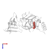 Modified residue MLZ in PDB entry 3cbm, assembly 1, top view.