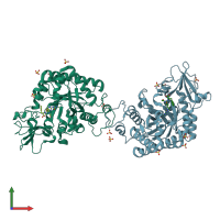 3D model of 3chd from PDBe