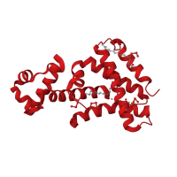 The deposited structure of PDB entry 3cjd contains 2 copies of CATH domain 1.10.357.10 (Tetracycline Repressor; domain 2) in HTH tetR-type domain-containing protein. Showing 1 copy in chain A.