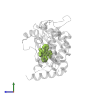 STAUROSPORINE in PDB entry 3ckx, assembly 1, side view.