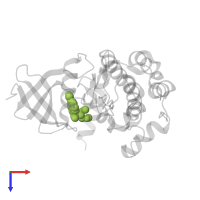 STAUROSPORINE in PDB entry 3ckx, assembly 1, top view.